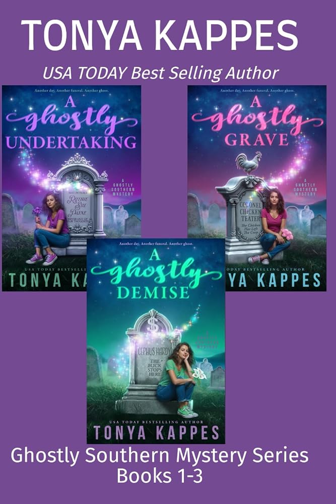 A Ghostly Southern Mystery Series Books 1-3 (Tonya Kappes Books Cozy Mystery Collections) cover image