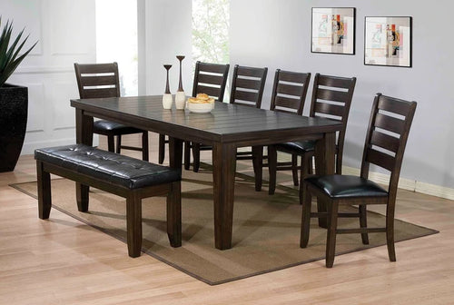 Acme Furniture Urbana Side Chair in Black and Espresso (Set of 2) 74624