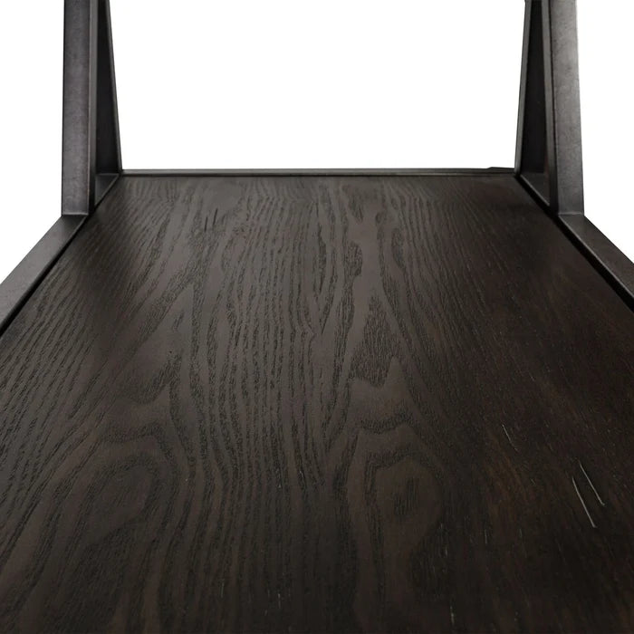 Arista Chair Side Table in Cobblestone Brown image