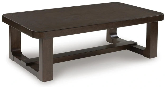 Bottomless Coffee Table - 56.25" W x 30" D x 17" H