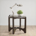 Cascade End Table in Wire Brush Rustic Brown image