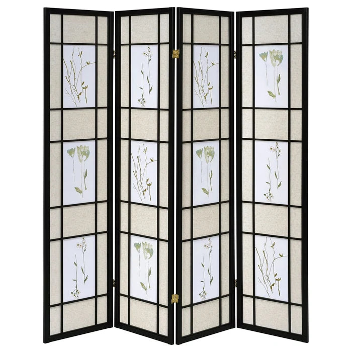 Catabella Four-Panel Room Divider