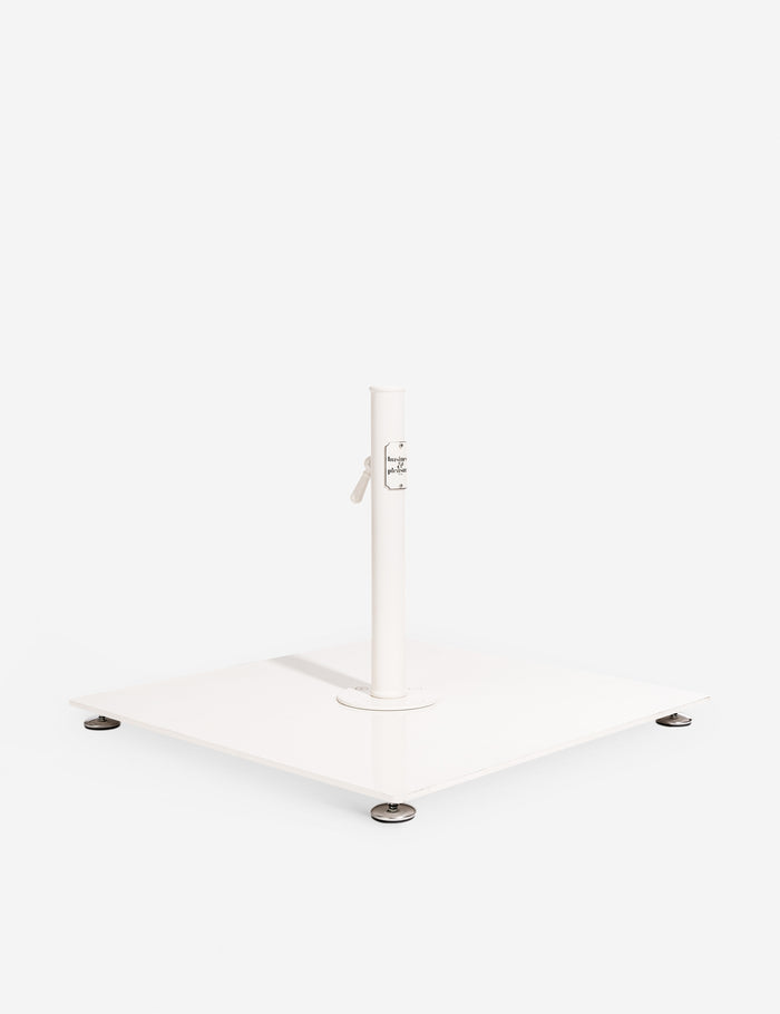 #color::white #size::medium | Classic white umbrella base by business and pleasure co