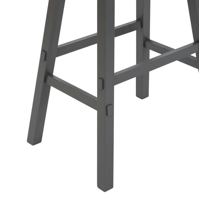 Creations 30 Inch Sawhorse Stool- Gray image