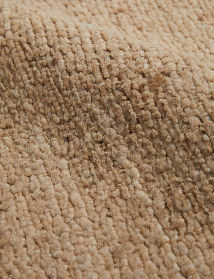 Custom Barco Hand-Loomed Wool Rug, Cognac