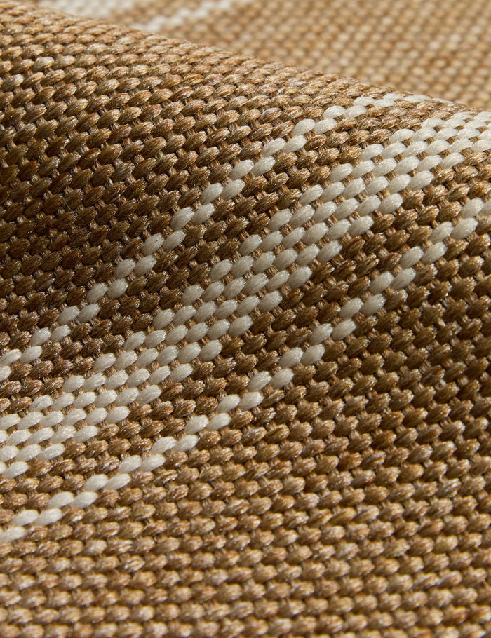 Custom Devri Hand-Loomed Indoor / Outdoor Rug, Rattan