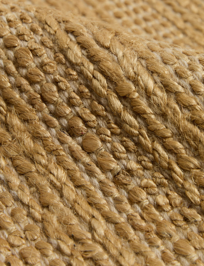 Custom Laverne Hand-Loomed Jute Rug, Sand