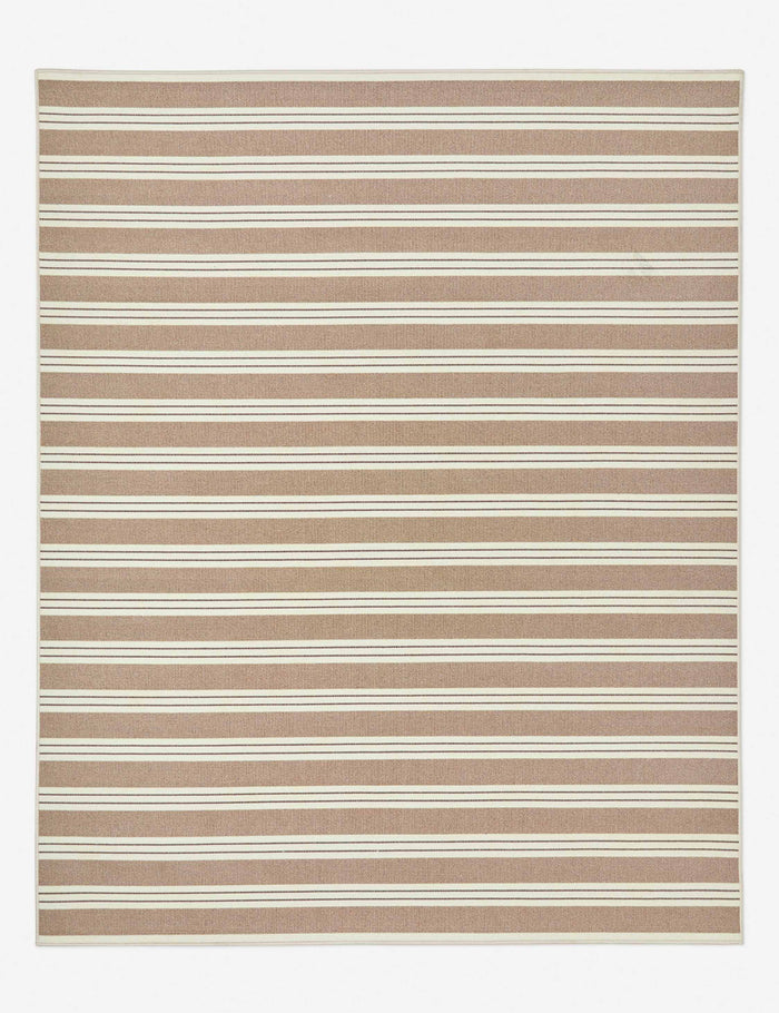Custom Minetta Hand-Loomed Indoor / Outdoor Rug, Pomegranate