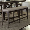 Double Bridge Counter Bench (RTA) in Dark Chestnut image