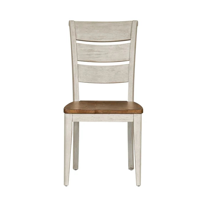 Farmhouse Reimagined Ladder Back Side Chair (RTA) image