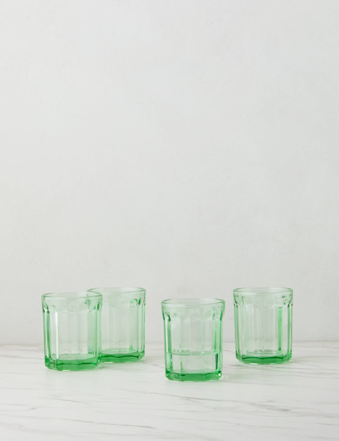 Green / Medium Tumblers -Set of 4