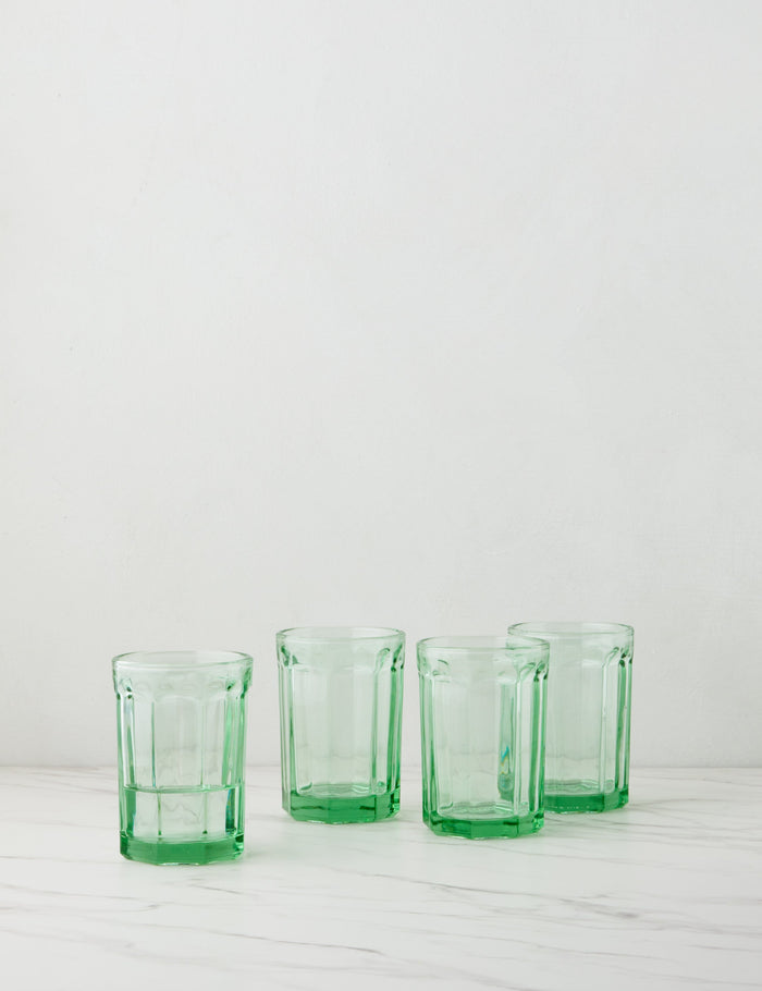 Green / Large Tumblers -Set of 4