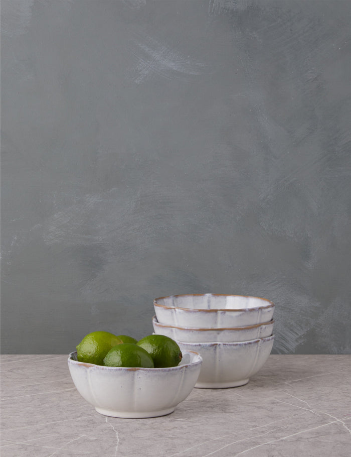 Cereal Bowls -Set of 4 / White