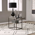 Jamestown Chair Side Table in Brown image