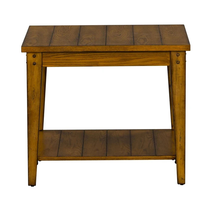 Lake House Square Lamp Table image