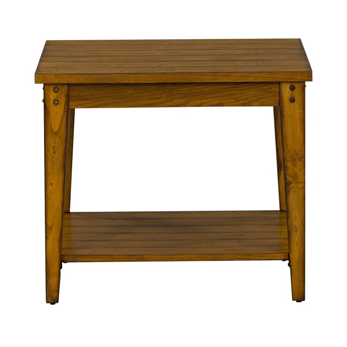 Lake House Square Lamp Table image