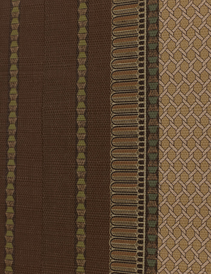 #color::maroon | Close up of the Lansbury Grasscloth Wallpaper Mural by Jake Arnold