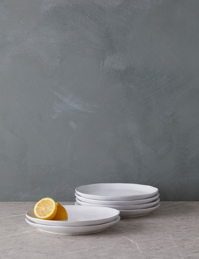White / Salad Plates -Set of 6