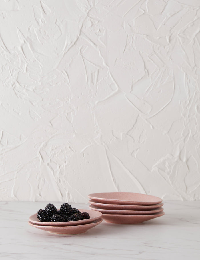 Rose / Oval Plates -Set of 6