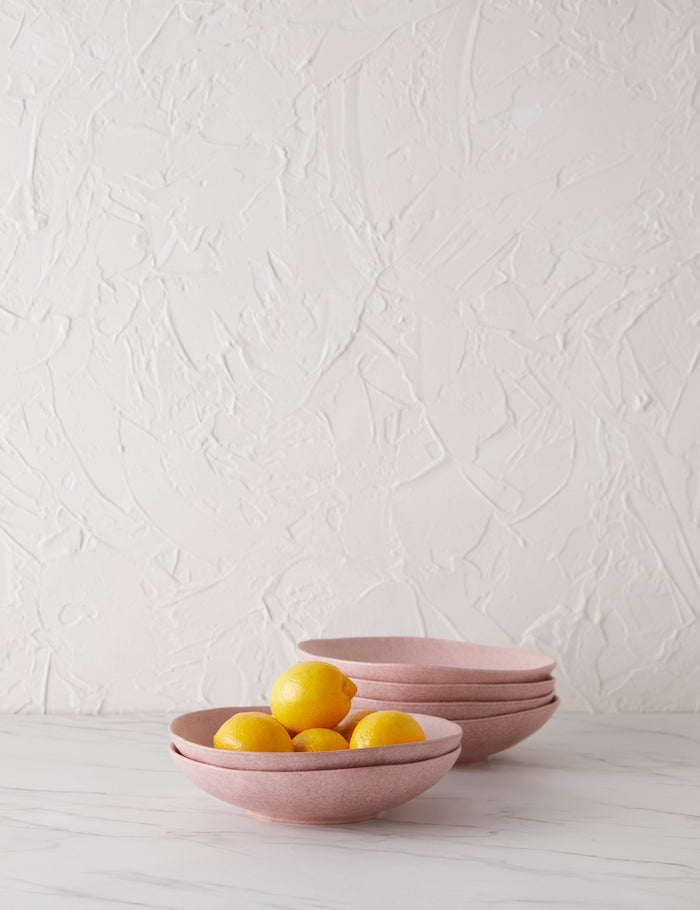 Rose / Pasta Bowls -Set of 6