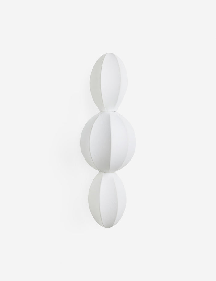 #color::dark-pewter | Luneth stacked lantern shade sconce by Aimee Song