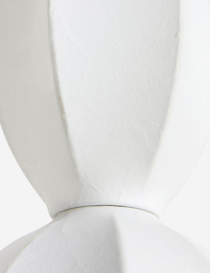 #color::dark-pewter | Close up of the shade of the Luneth stacked lantern shade sconce by Aimee Song
