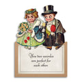 Macabre Wedding Engagement Card for Perfect Weirdos
