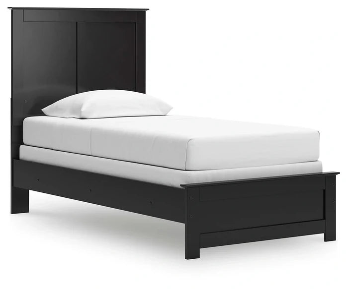 Twin / Panel Bed w/ Low Footboard