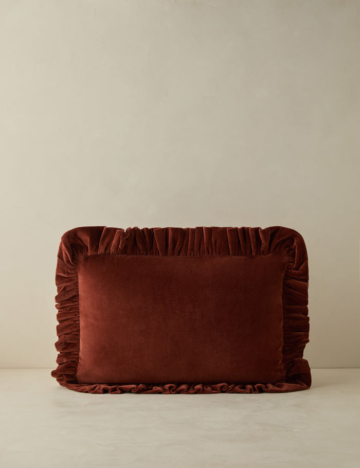 Sangria / With Feather Down Insert / Lumbar
