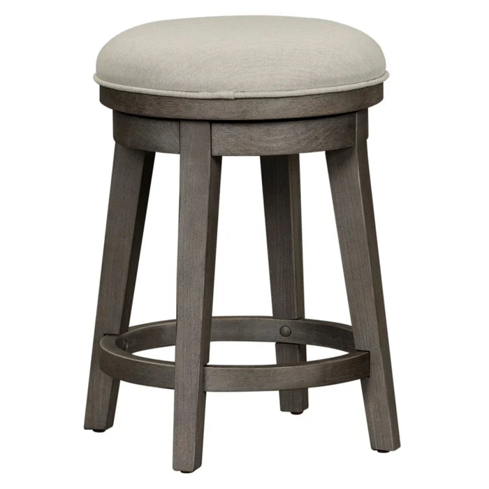 Modern Farmhouse Console Swivel Stool image