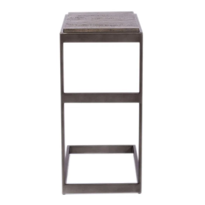 Modern View Laptop Table in Gray image