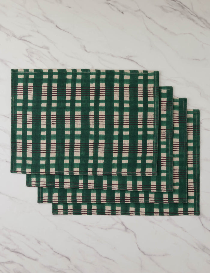 Green / Placemat -Set of 4