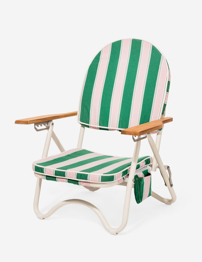 Bistro Dusty Green Stripe