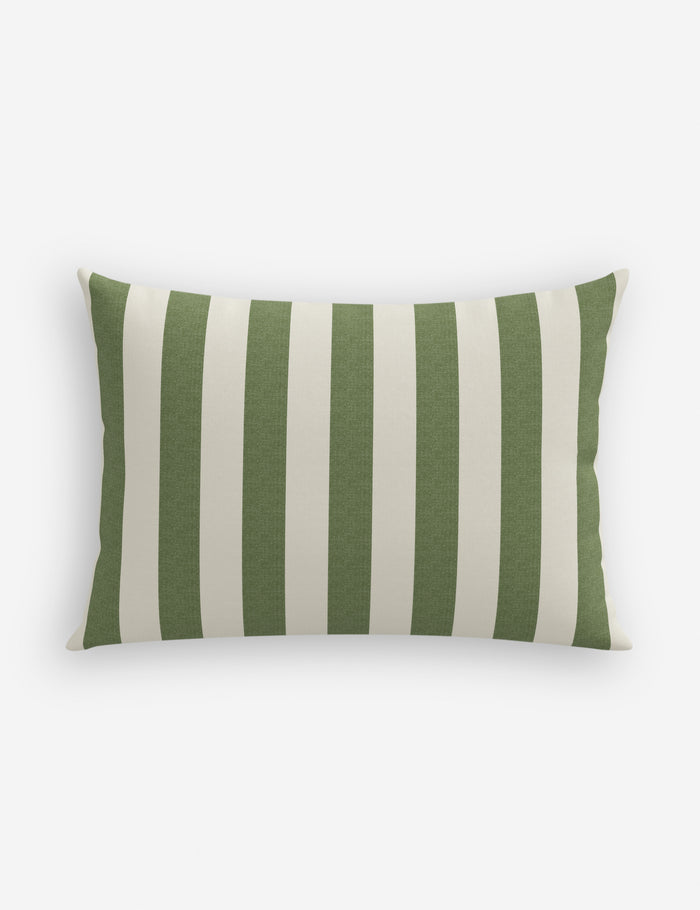 Sage Stripe / 15" x 22"