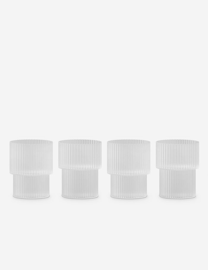 Frosted / Glasses -Set of 4