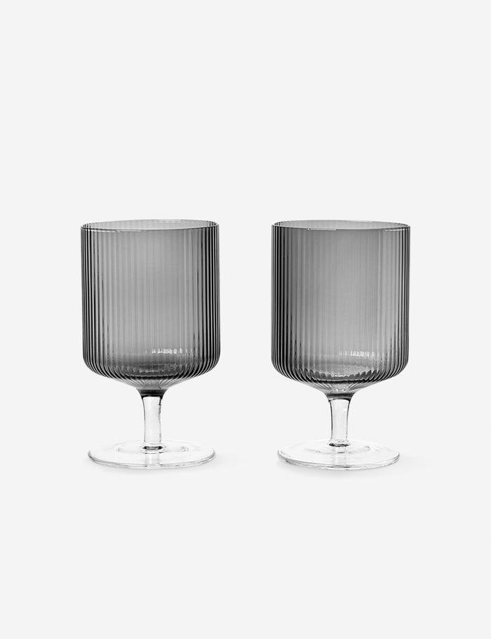 Gray / Wine Glasses -Set of 2