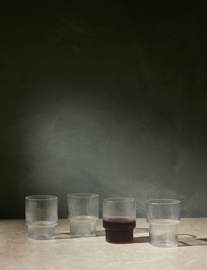 Clear / Glasses -Set of 4