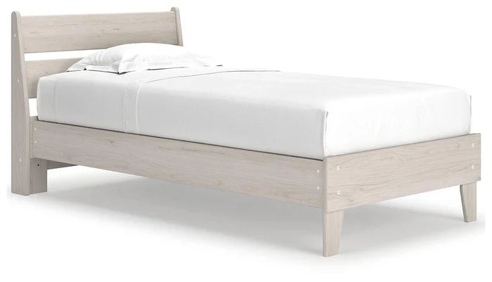 Natural / Twin/Full / Panel Bed