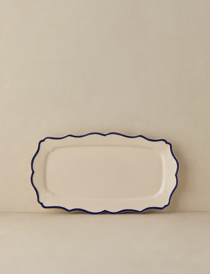Jane in Blue / Rectangular Tray
