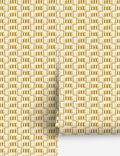 #color::yellow | Sweeney medium-scale abstract patterned wallpaper.