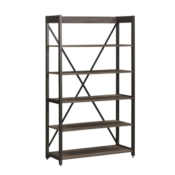 Tanners Creek Bookcase in Greystone image