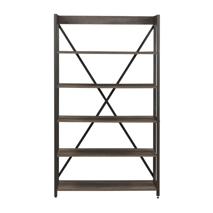 Tanners Creek Bookcase in Greystone image