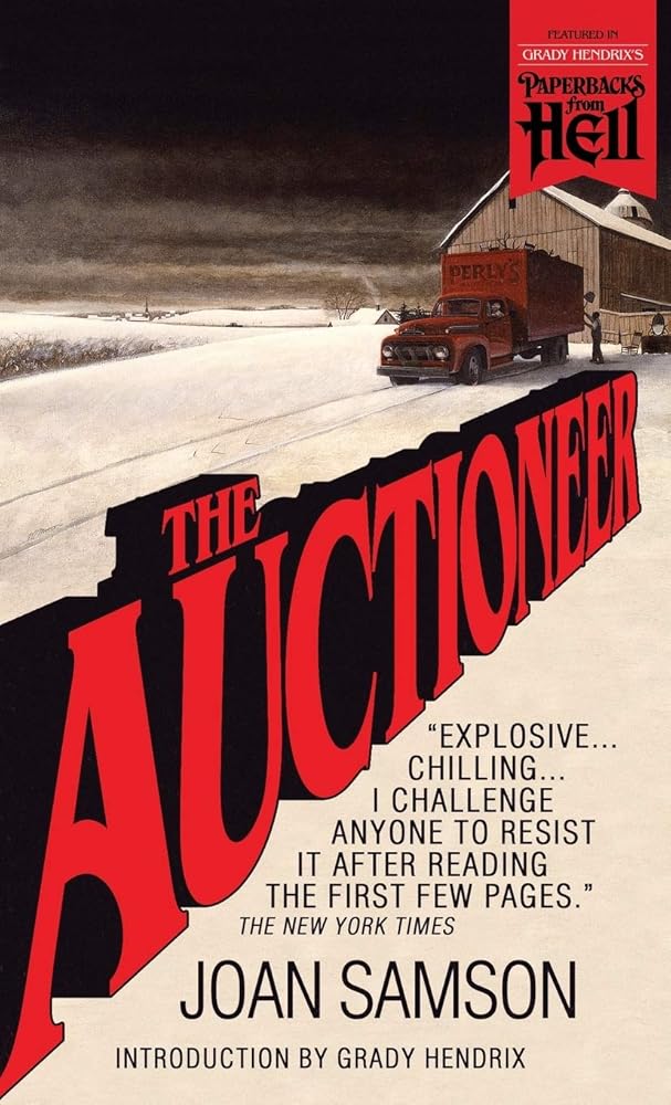 The Auctioneer (Paperbacks from Hell) cover image