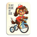 To My Ride or Die - Vintage Best Friend Card