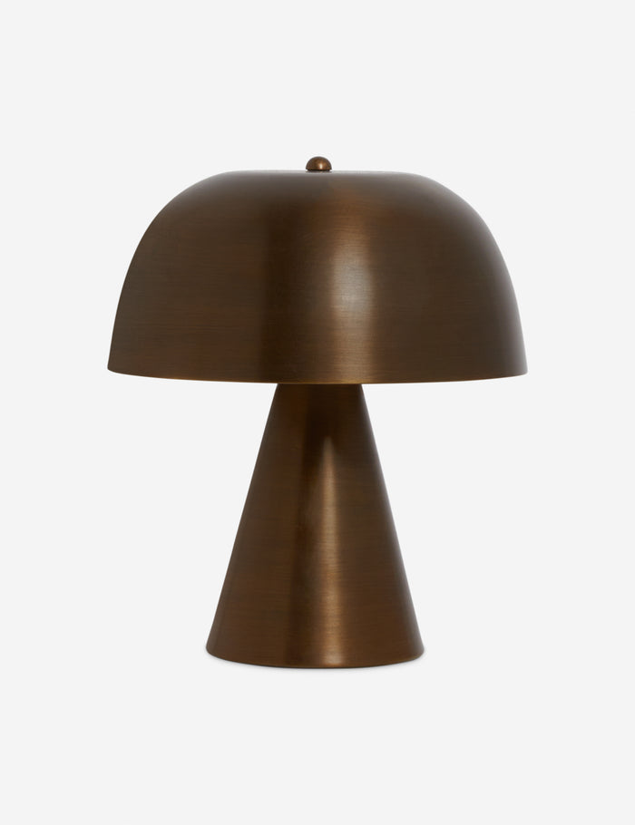 #color::antique-brass #size::mini | Monochromatic Wembley Cordless Mini Table Lamp